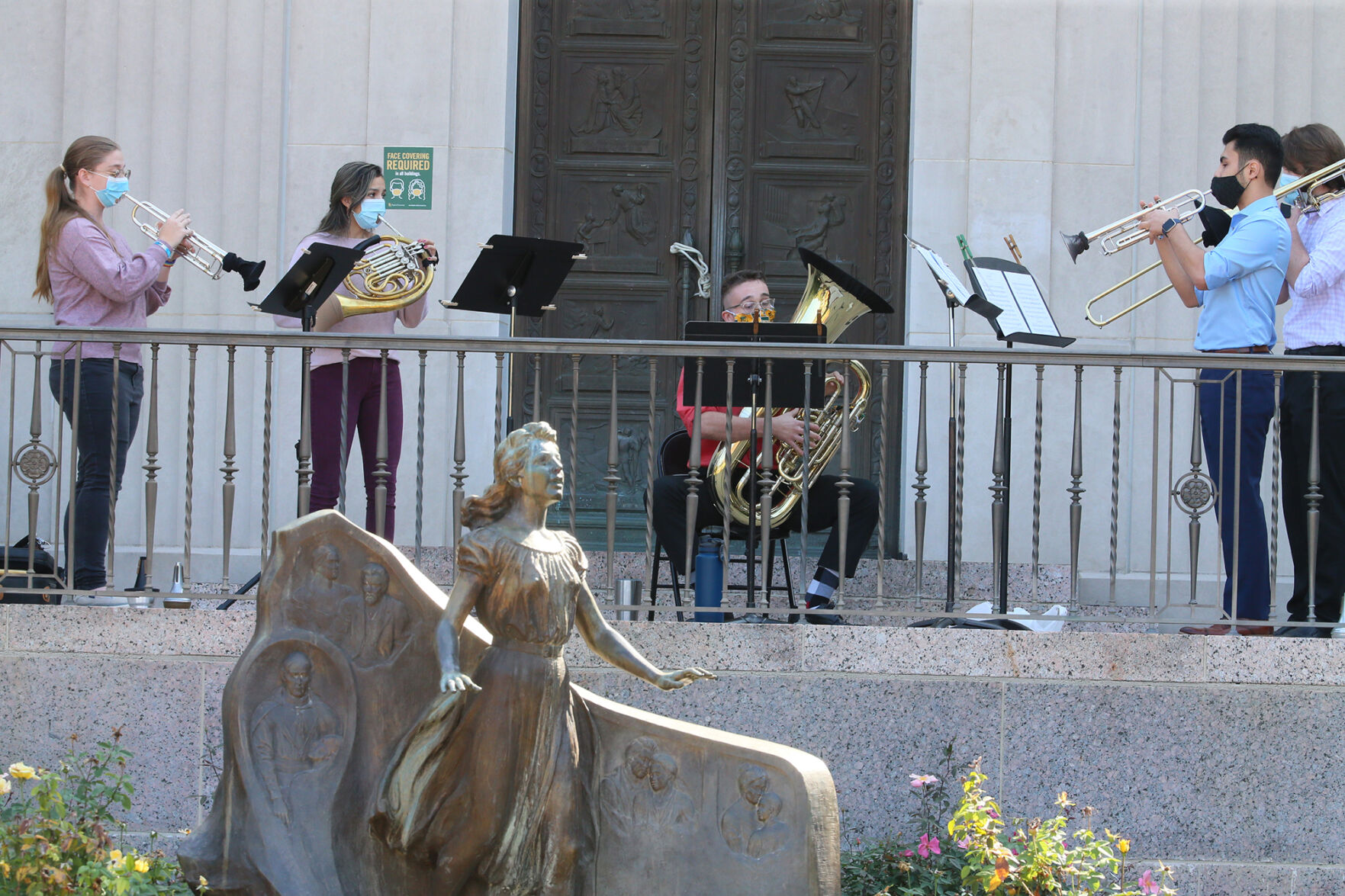 Masked musicians